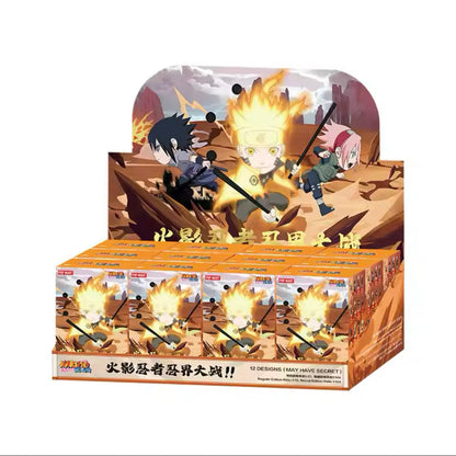 POP MART NARUTO NINKAI TAISEN Series Mystery Box 1PC/12PCS POPMART Blind Box Anime Action Figure