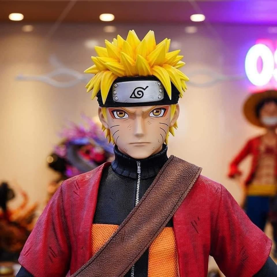 Naruto Sage Mode & Sasuke Cursed Mark 1:5 Figurine Model