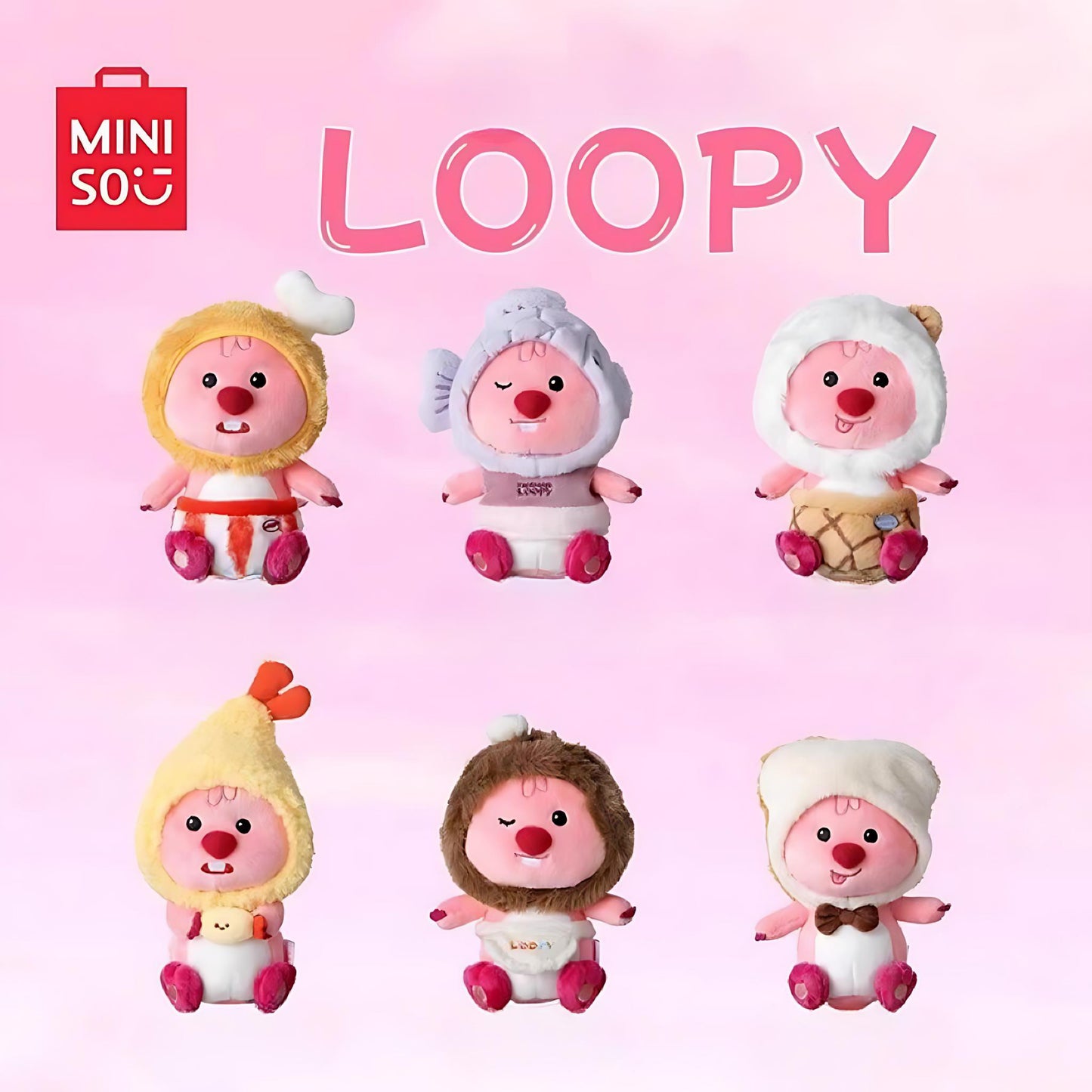 MINISO Zanmang Loopy Plush Blind Box