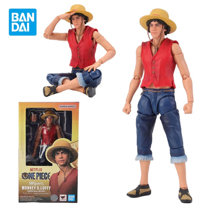 Bandai Luffy Action Figures ONE PIECE Film Version Model