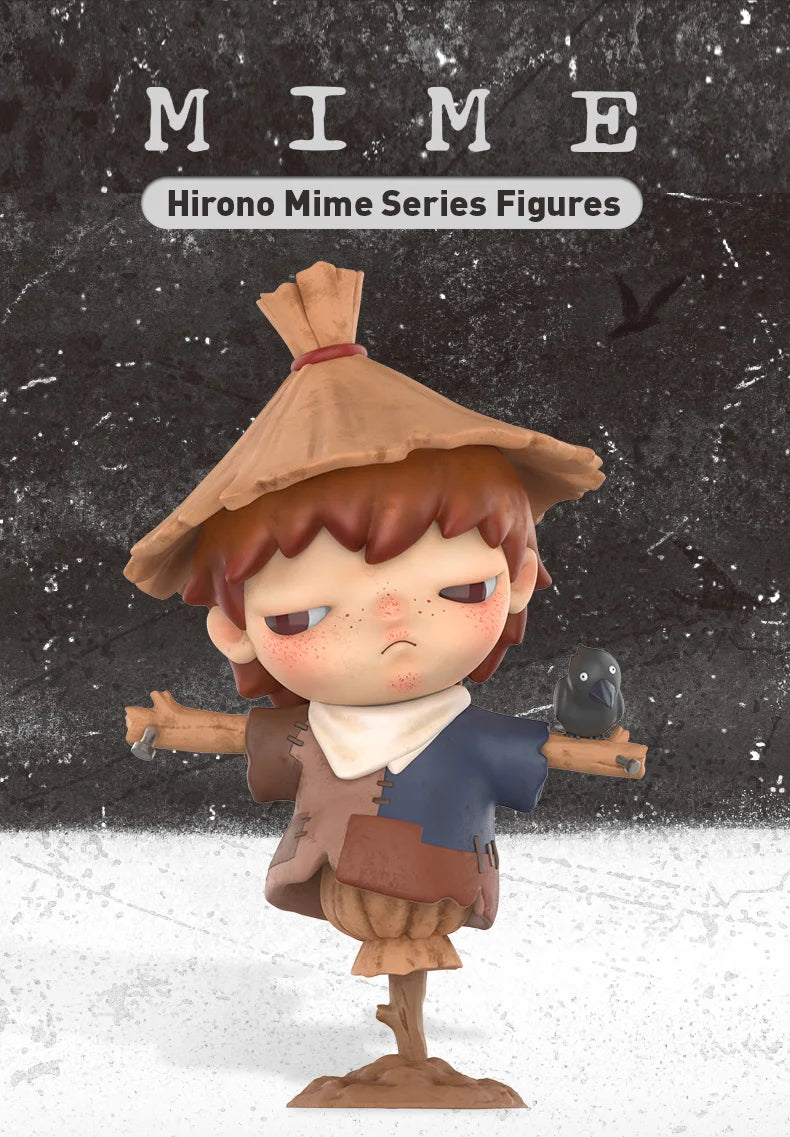 POP MART Hirono Mime Series Mystery Box 1PC/12PCS POPMART Blind Box Cute Action Figure by Lang