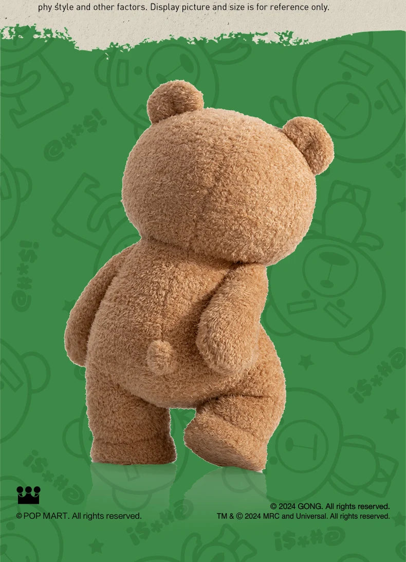 POP MART ted 2 Action Plush Doll 30 cm Cute Plush Toy