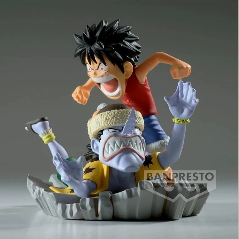 BANDAI Log Stories Luffy VS Arlong Action Figures ONE PIECE Anime Toy Figure