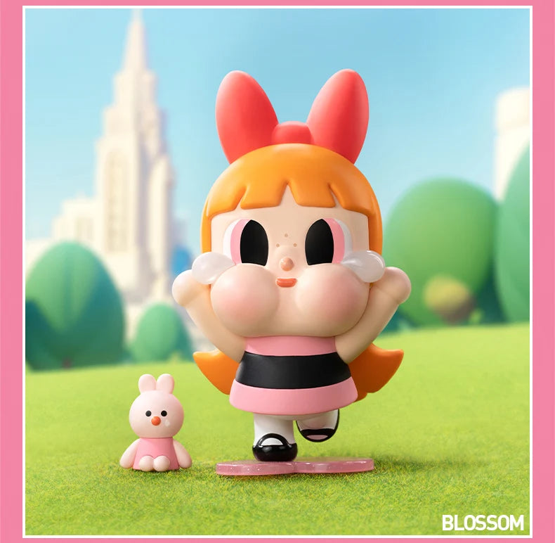 POP MART CRYBABY × Powerpuff Girls Series Figures