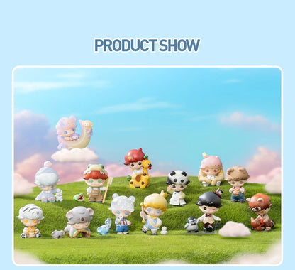 POP MART Dimoo Animal Kingdom Series Mystery Box by Ayan 1PC/12PCS POPMART Blind Box Action Figure Cute Toy