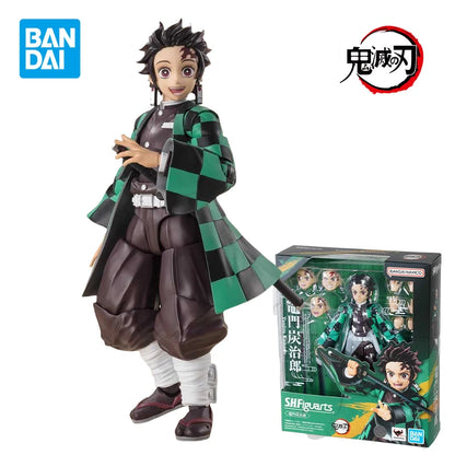 Bandai Kamado Tanjirou Action Figure Demon Slayer Kimetsu No Yaiba Model