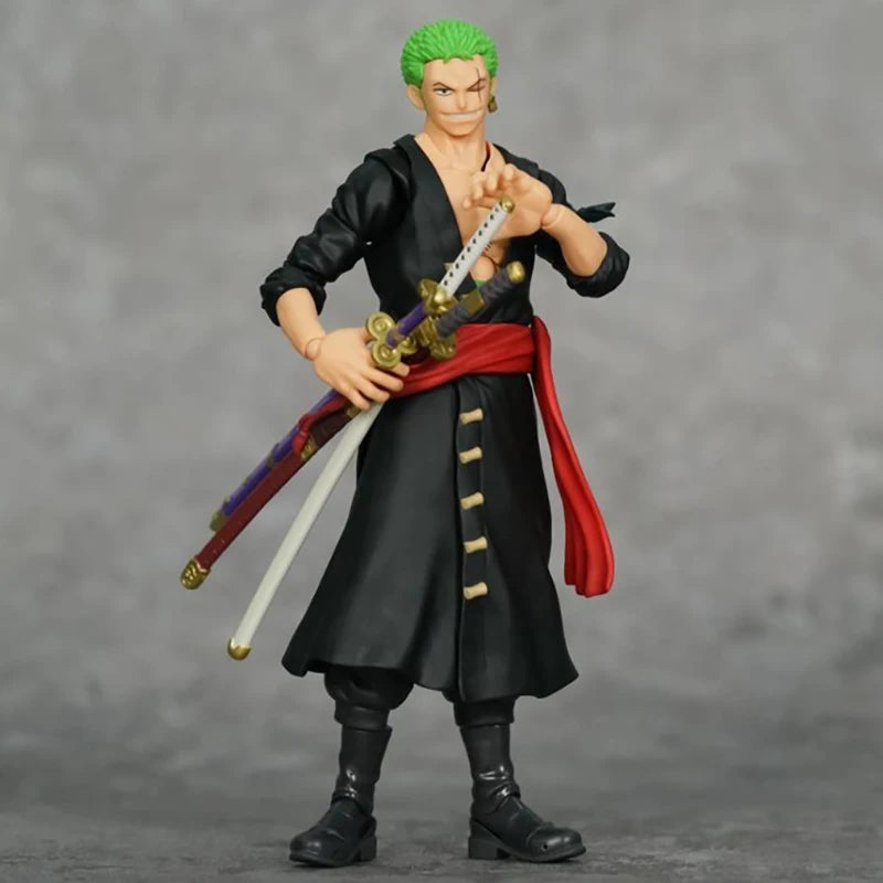 Bandai Roronoa Zoro Action Figure ONE PIECE Anime Model