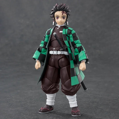 Bandai Kamado Tanjirou Action Figure Demon Slayer Kimetsu No Yaiba Model