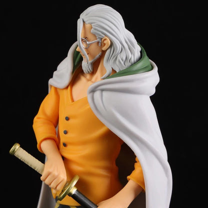 Bandai Silvers Rayleigh Action Figures ONE PIECE Anime Toys Figure