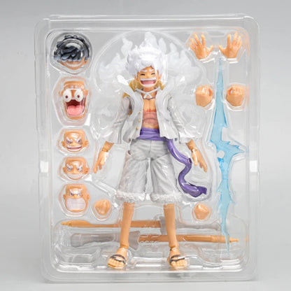 Bandai Monkey D. Luffy Gear 5 ONE PIECE Anime Action Toy Figure