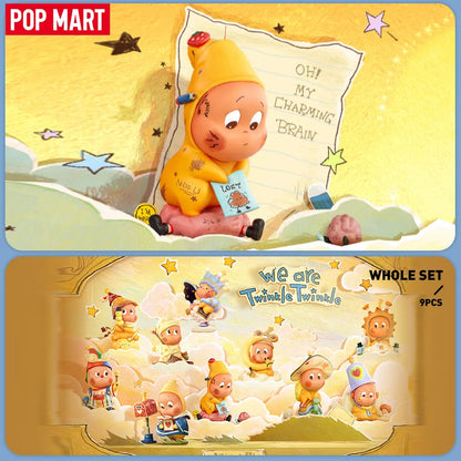 POP MART We are Twinkle Twinkle Series Figures Mystery Box 1PC/9PCS POPMART Blind Box Cute Figurine