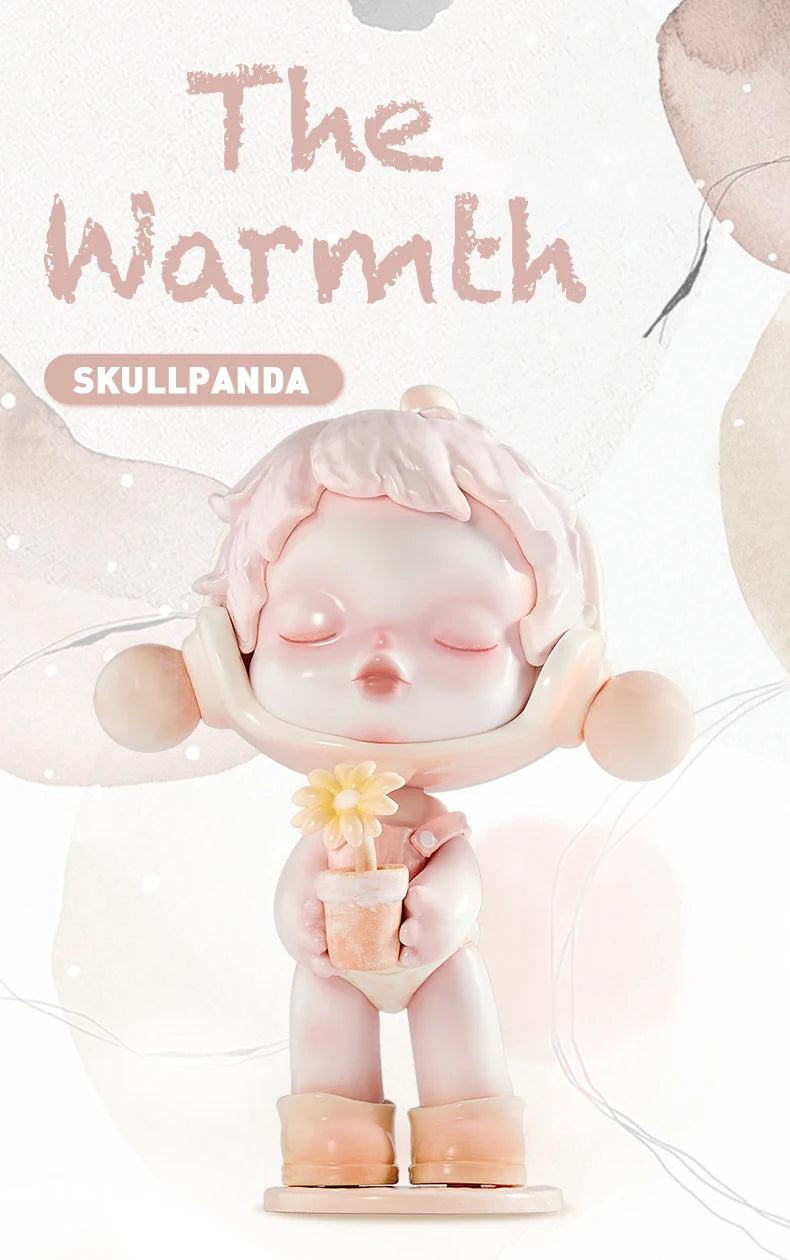 【World Debut】POP MART Skullpanda The Warmth Series Mystery Box 1PC/12PCS Blind Box Action Figure Cute popmart sp Toy