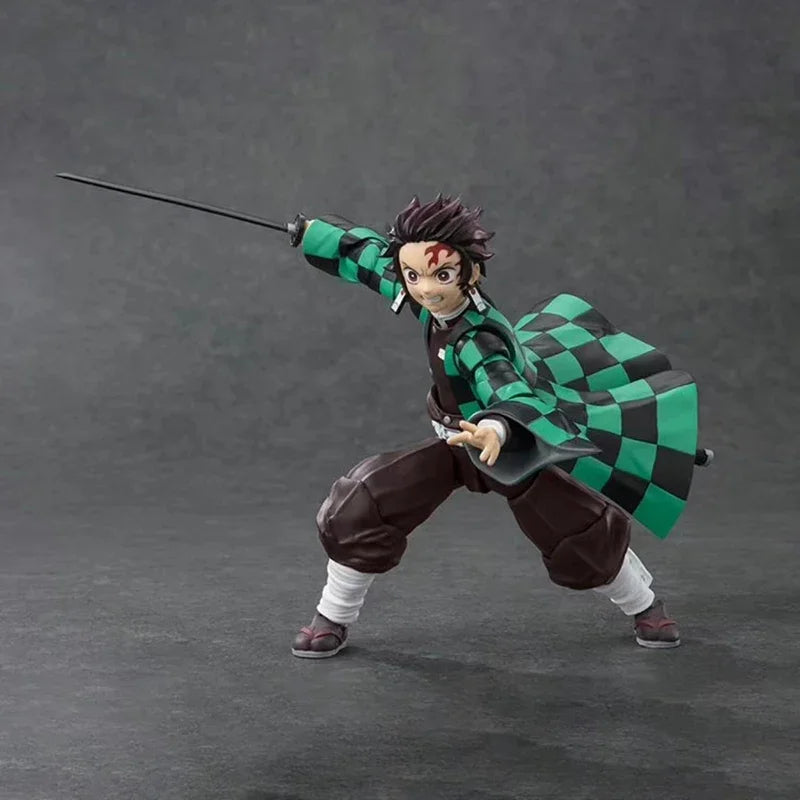 Bandai Kamado Tanjirou Action Figure Demon Slayer Kimetsu No Yaiba Model