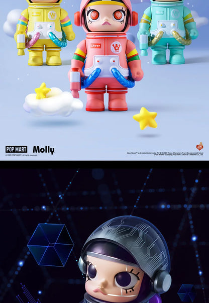 POP MART MEGA SPACE MOLLY 100% SERIES 02-B Blind Box Toys Doll Cute Action Figure Desktop Ornaments Gift Collection