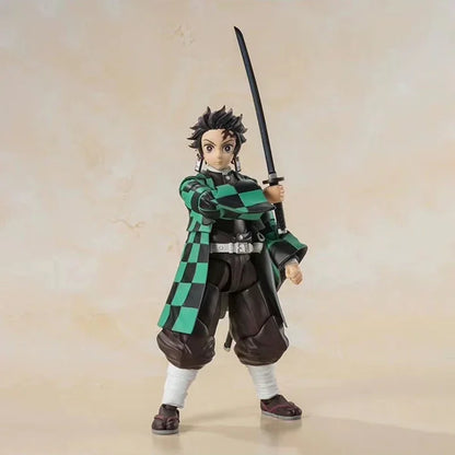 Bandai Kamado Tanjirou Action Figure Demon Slayer Kimetsu No Yaiba Model