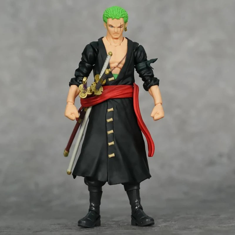 Bandai Roronoa Zoro Action Figure ONE PIECE Anime Model