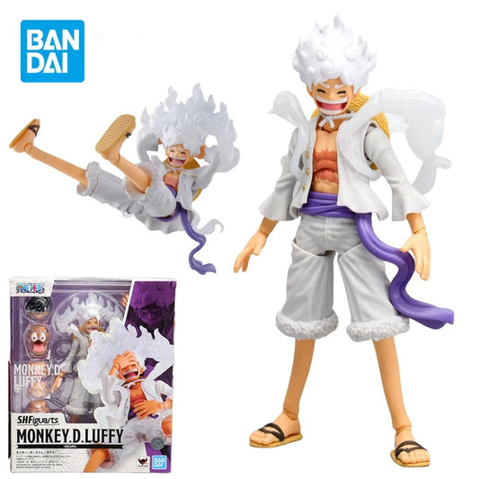 Bandai Monkey D. Luffy Gear 5 ONE PIECE Anime Action Toy Figure