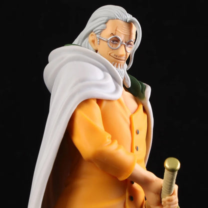 Bandai Silvers Rayleigh Action Figures ONE PIECE Anime Toys Figure