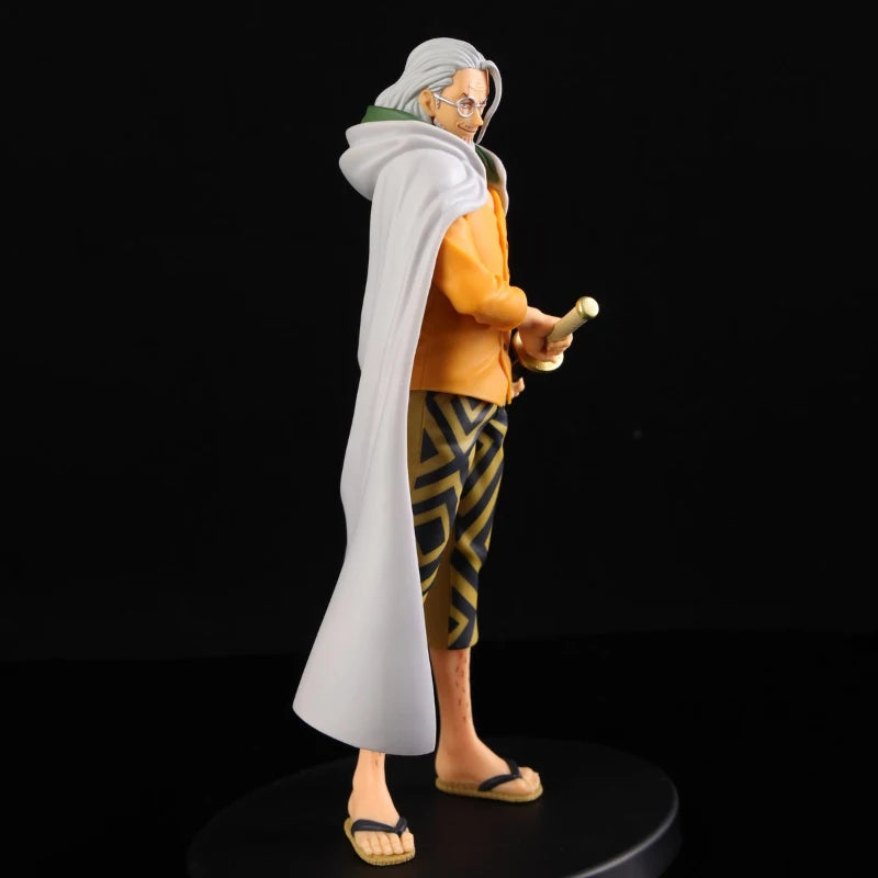 Bandai Silvers Rayleigh Action Figures ONE PIECE Anime Toys Figure