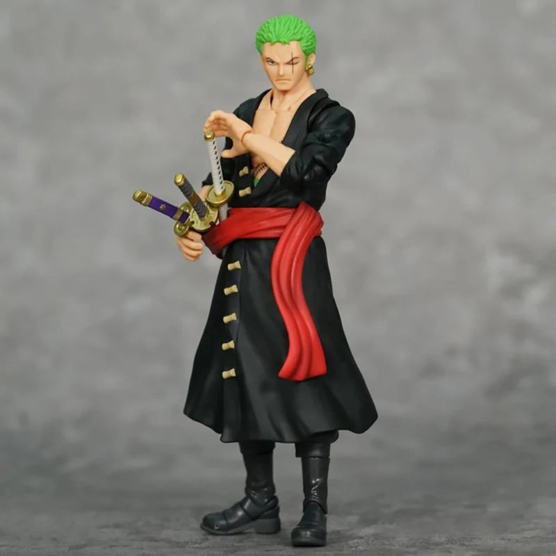 Bandai Roronoa Zoro Action Figure ONE PIECE Anime Model