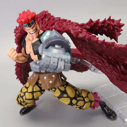 Bandai S.H.Figuarts Eustass Kid Action Figure The Raid on Onigashima ONE PIECE Amine Figures Gifts for Boys Toy Model