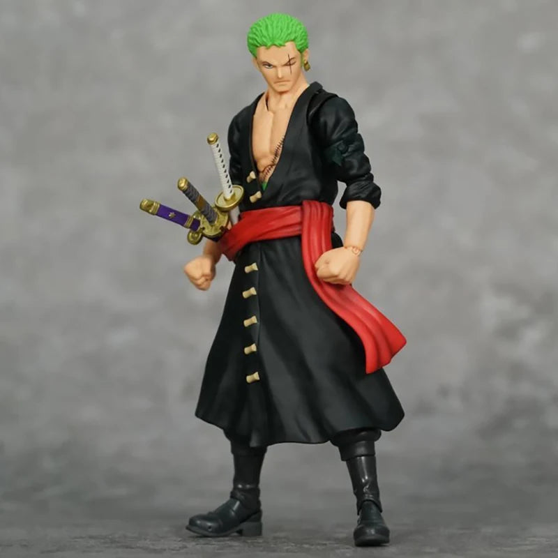 Bandai Roronoa Zoro Action Figure ONE PIECE Anime Model