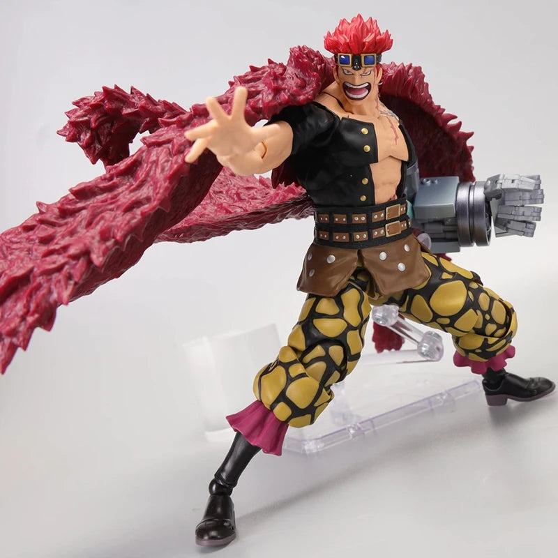 Bandai S.H.Figuarts Eustass Kid Action Figure The Raid on Onigashima ONE PIECE Amine Figures Gifts for Boys Toy Model