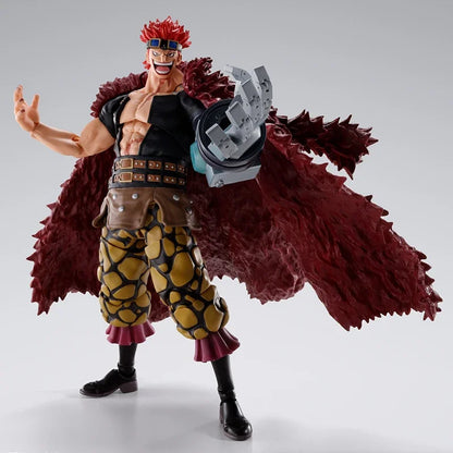 Bandai S.H.Figuarts Eustass Kid Action Figure The Raid on Onigashima ONE PIECE Amine Figures Gifts for Boys Toy Model