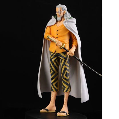 Bandai Silvers Rayleigh Action Figures ONE PIECE Anime Toys Figure