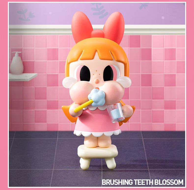 POP MART CRYBABY × Powerpuff Girls Series Figures